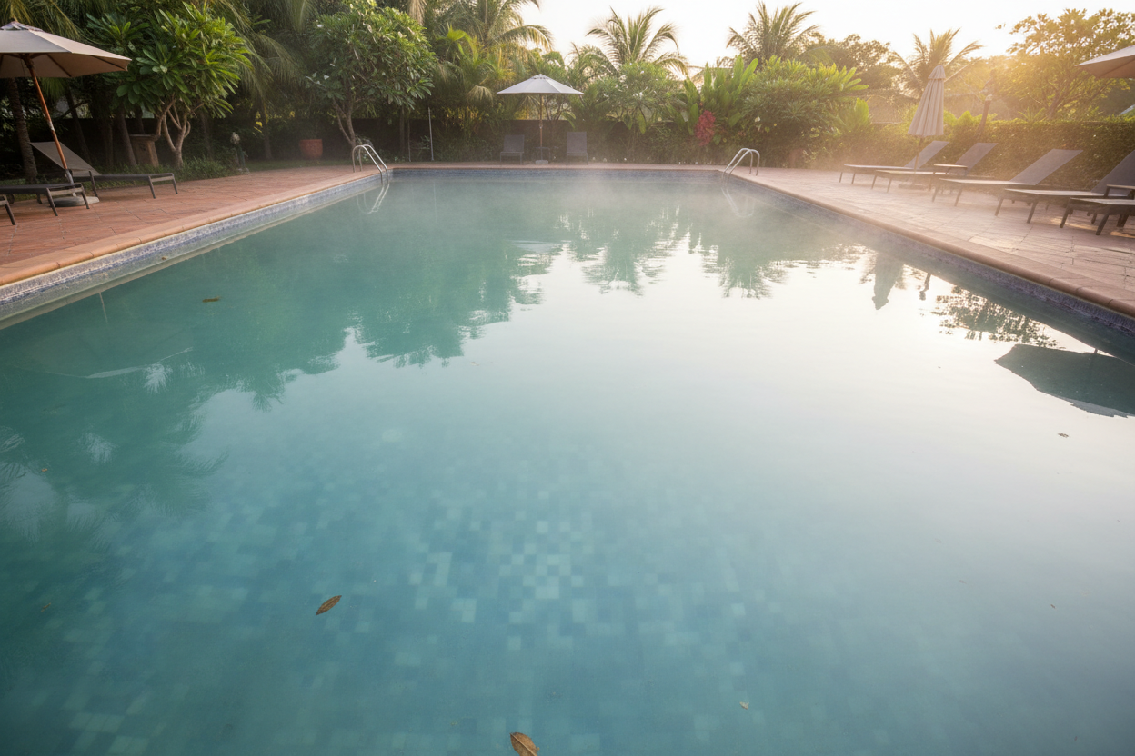 Trübes Poolwasser – Ursachen und wie du es schnell behebst