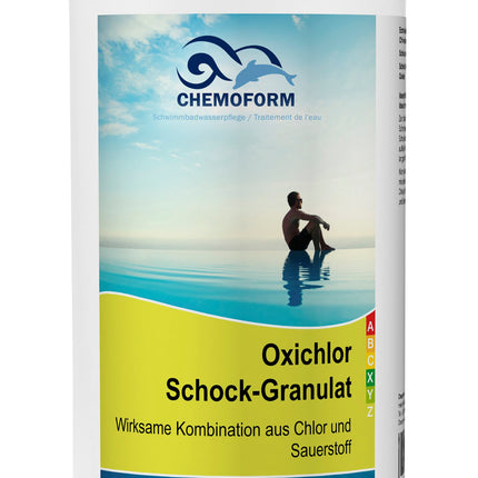 Chemoform Oxichlor Shock Granules – Fast Chlorine Oxidation Granules for Shock Treatment