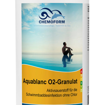 Chemoform Aquablanc O2 Granulat – Désinfection sans chlore à l'oxygène actif