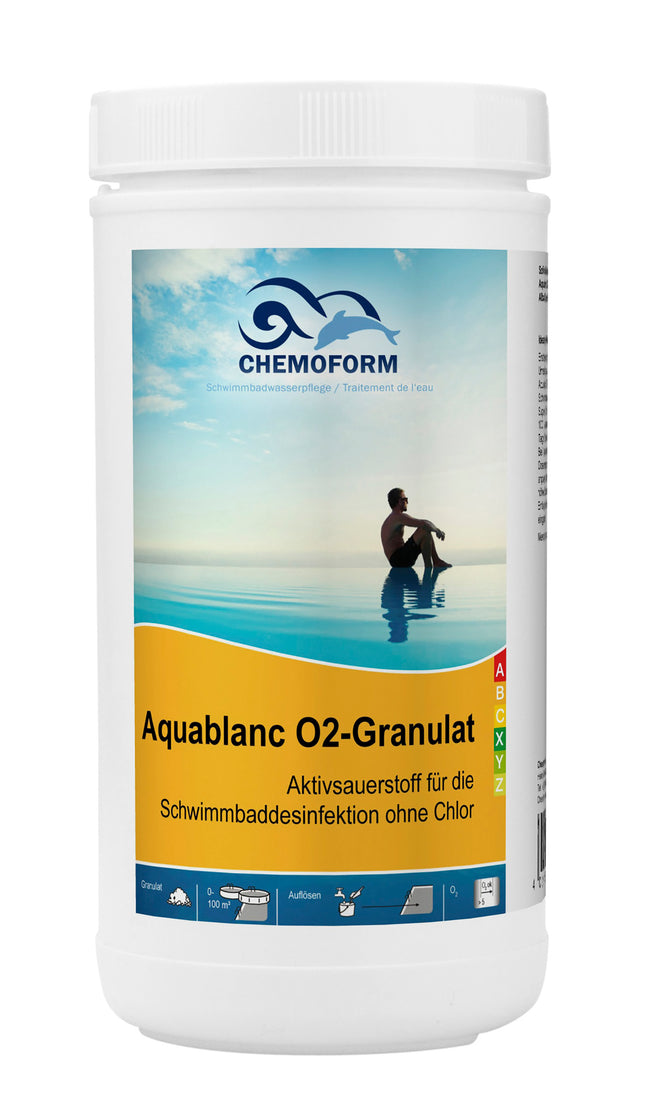 Chemoform Aquablanc O2 Granulat – Désinfection sans chlore à l'oxygène actif