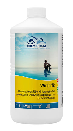 Chemoform Winterfit Produit d'hivernage – Produit liquide d'entretien hivernal pour piscines
