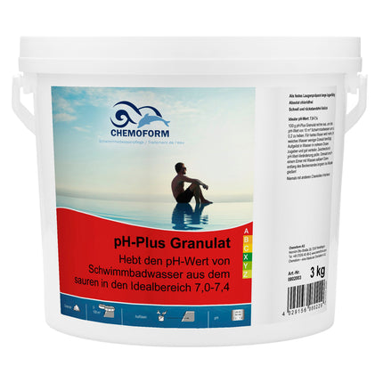 Chemoform pH-Plus Granulat – Augmentation efficace du pH pour piscines et spas