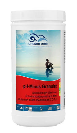 Chemoform pH-Minus Granules – Lowering the pH value for perfect water balance