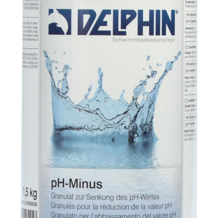 Delphin Spa pH-Minus 1,5 kg – Réduction efficace du pH