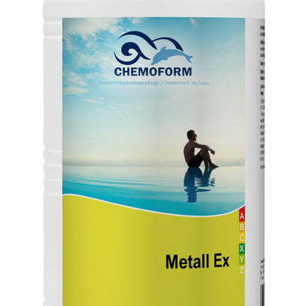 Chemoform Métal Ex liquide – Détartrant métallique efficace pour l'entretien des piscines et de l'eau