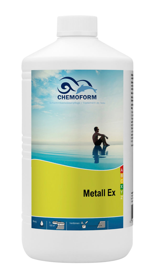 Chemoform Métal Ex liquide – Détartrant métallique efficace pour l'entretien des piscines et de l'eau
