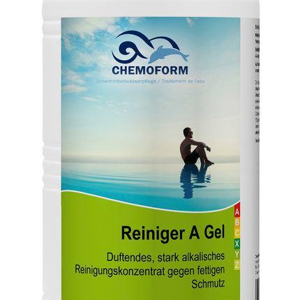 Chemoform Reiniger A Gel – Nettoyant bords et bassins pour piscines et spas