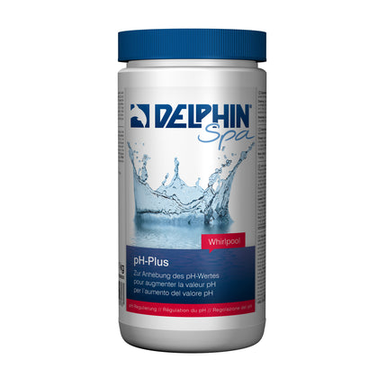 Delphin Spa pH-Plus 1 kg – Granulés pour augmenter le pH