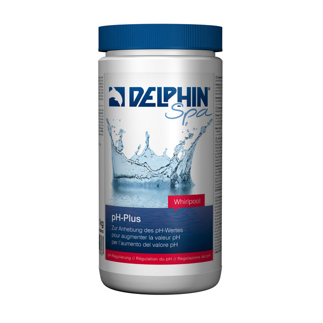 Delphin Spa pH-Plus 1 kg – Granulés pour augmenter le pH