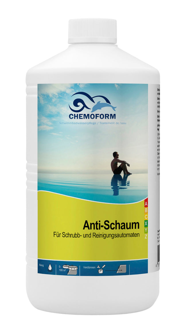 Chemoform Antischaum – Destructeur de mousse efficace pour piscine et spa