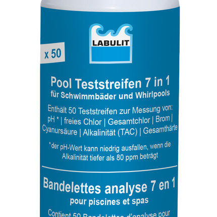 Labulit Bandes de test 7 en 1